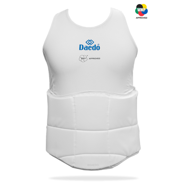 WKF Plastron Féminin Senior – Protection Karaté, Tailles XS à L | Artsmartiaux.fr