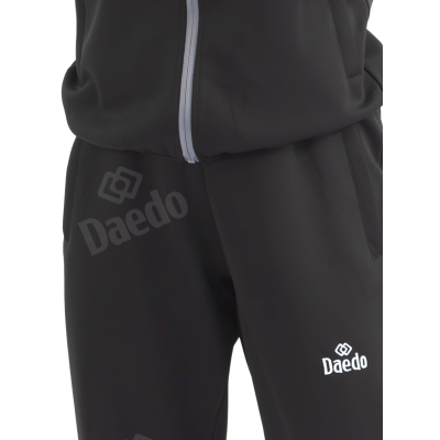 Survêtement avec Capuche Gris / Noir – 100 % Polyester, Tailles 12 à XXXL | Lesartsmartiaux.fr