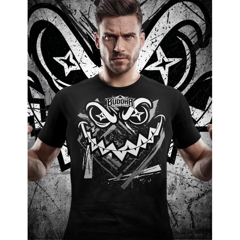 Creepy Cotton T-Shirt Black