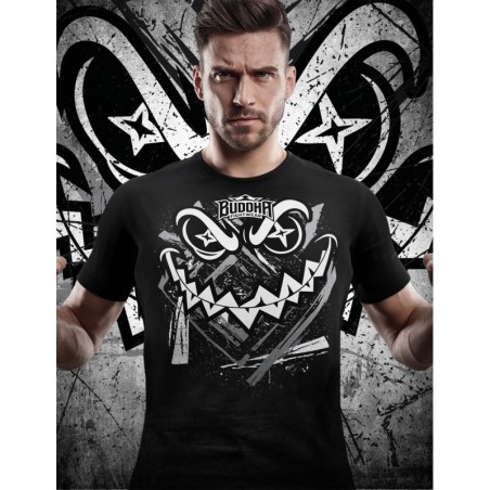 Creepy Cotton T-Shirt Black