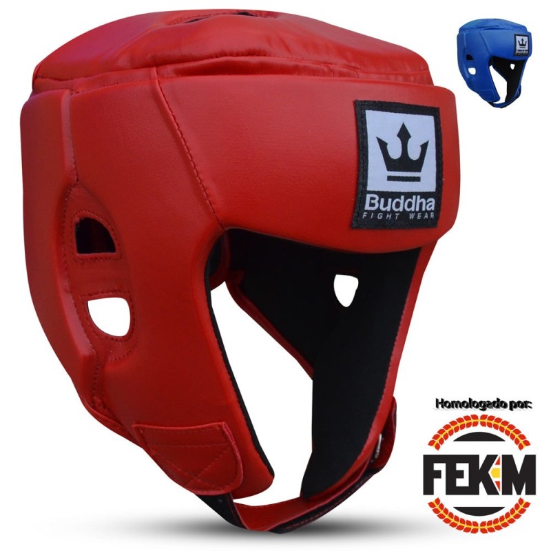 Casque de compétition homologué Fighter Red