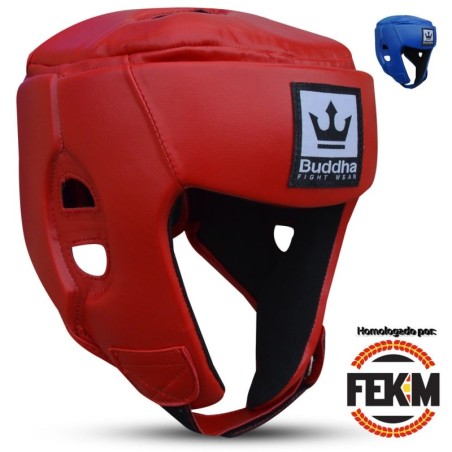 Casque de compétition homologué Fighter Red