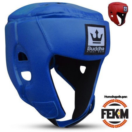 Casque de compétition homologué Fighter Blue