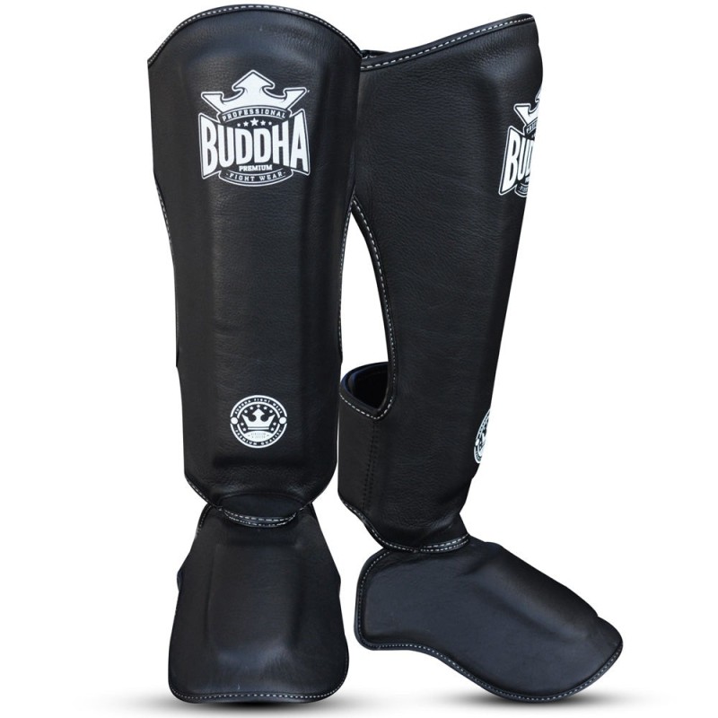 Shinguards Muay Thai MMA Kick Boxing Cuir Suprême
