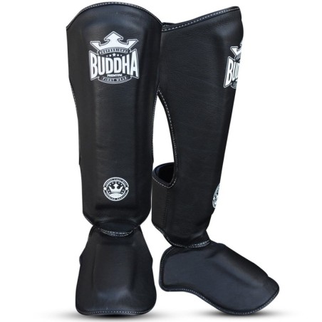 Shinguards Muay Thai MMA Kick Boxing Cuir Suprême