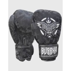Gants de boxe Muay Thai Kick Boxing Army Noir