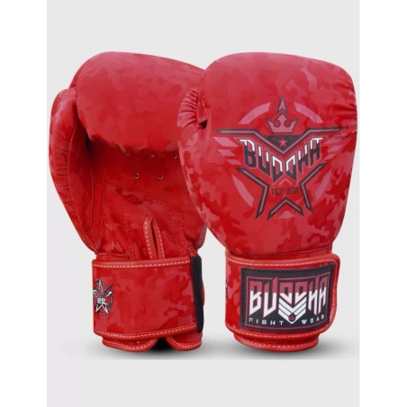 Gants de boxe Muay Thai Kick Boxing Army Rouges