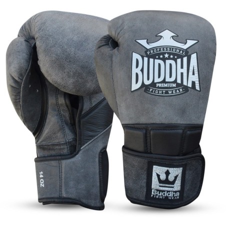 Gants de boxe Muay Thai Kick Boxing Legend Cuir noir