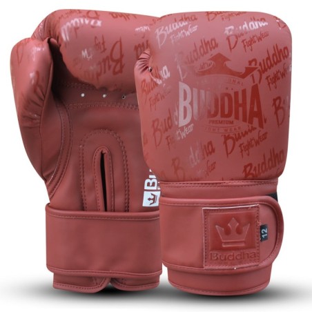 Gants de boxe Muay Thai Kick Boxing Top Premium Bordeaux Matt