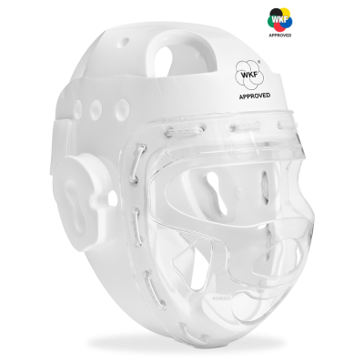 Casque Mascara WKF Approuvé - Protection Légère et Confortable | ArtsMartiaux.fr