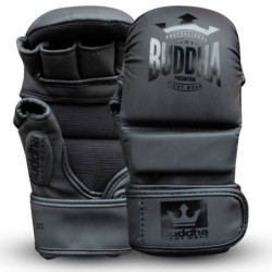 Gants MMA Buddha Amateur Compétition MMA Noir mat
