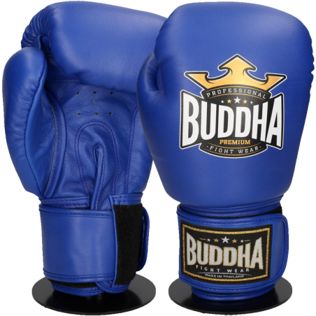 Thaïlande Gants en cuir bleu