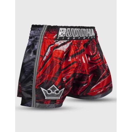 Pantalon d'entraînement et de compétition Muay Thai Buddha Urban Grey Muay Thai