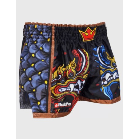 Pantalon Muay Thai Kick Boxing Buddha European Luzbel. VOIR TAILLE