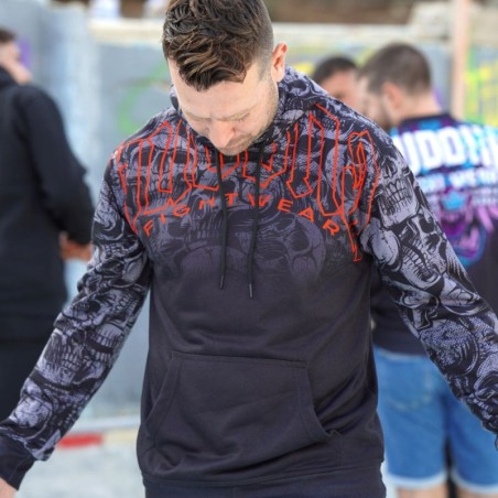 Sweatshirt tête de mort Buddha