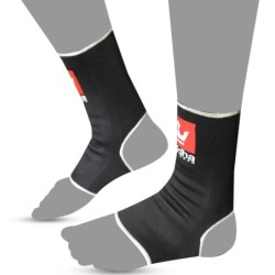 Protège-cheville Muay Thai Kick Boxing K1 MMA Noir