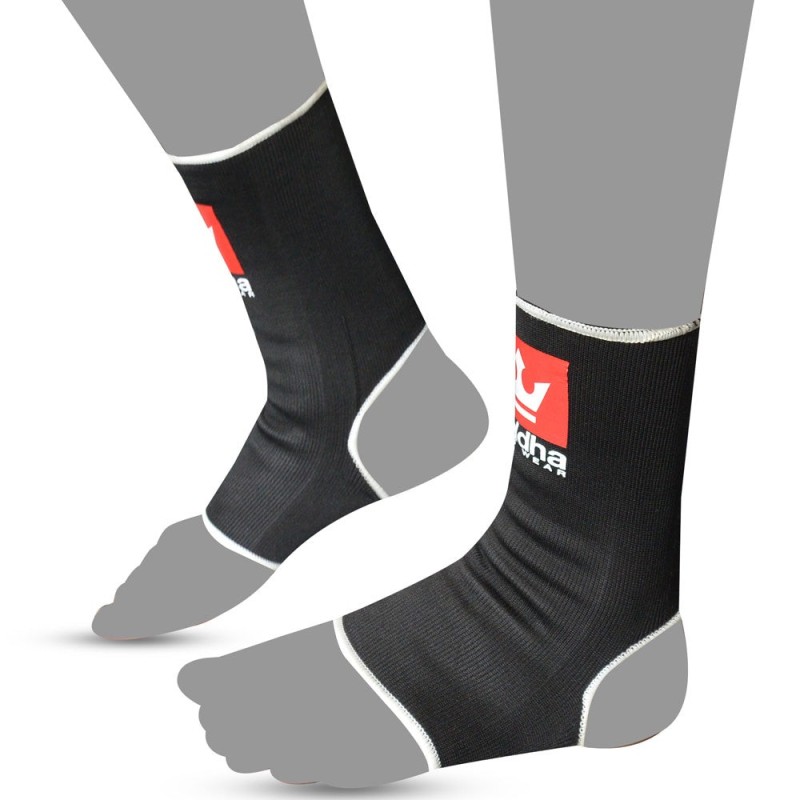 Protège-cheville Muay Thai Kick Boxing K1 MMA Noir