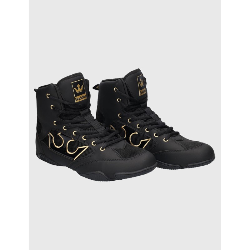 Chaussures de boxe Buddha Epic Matte Black