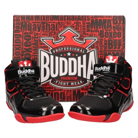Chaussures de boxe Buddha One noires