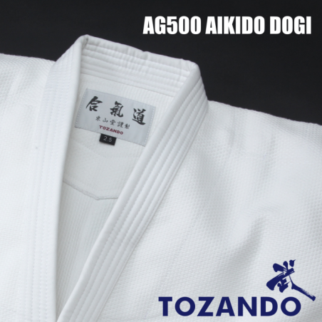 Dogi d'Aïkido AG500 - Fabriqué au Japon