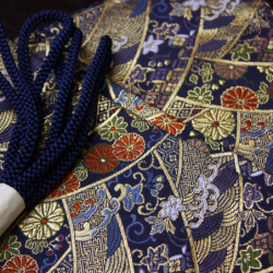 Brocade Bag with Fusa-himo [In-Stock]