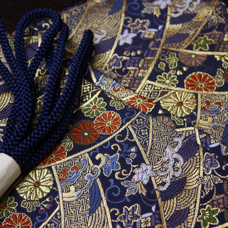 Brocade Bag with Fusa-himo [In-Stock]