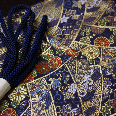 Brocade Bag with Fusa-himo [In-Stock]