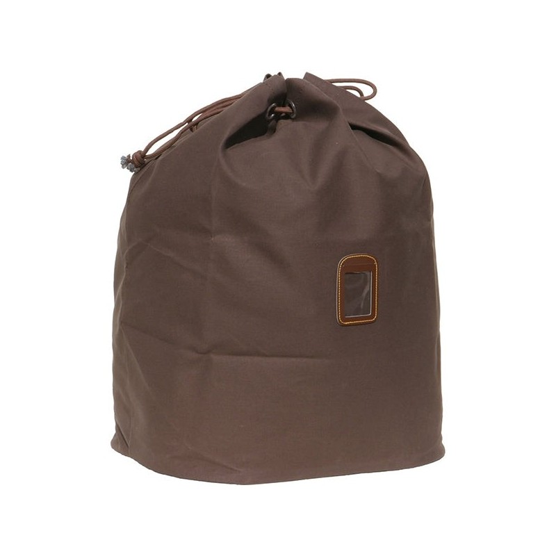 Brown Canvas Drawstring Bogu Bag