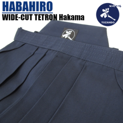 Habahiro : Hakama Tetron à coupe large