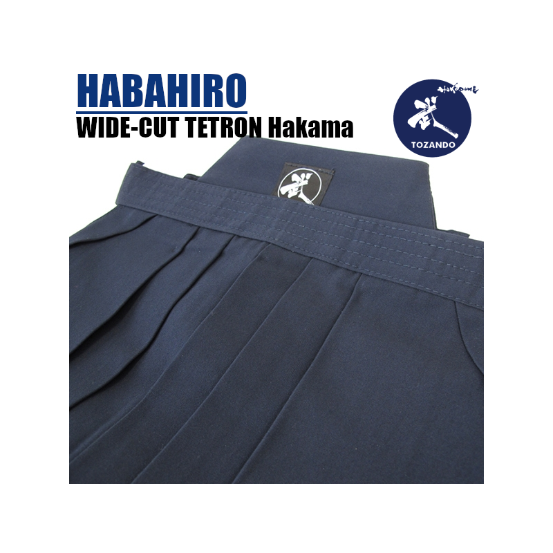 Habahiro : Hakama Tetron à coupe large