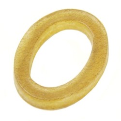 Kata Naginata Leather Tsuba