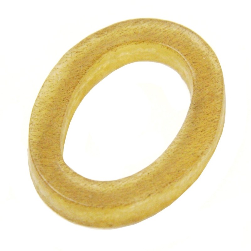 Tsuba en cuir Kata Naginata