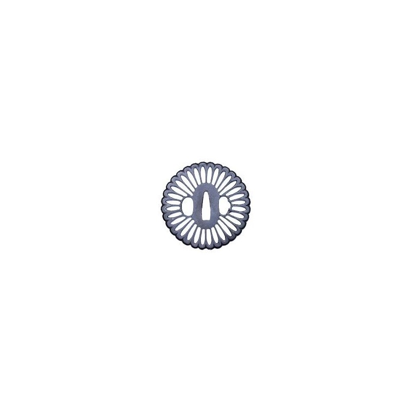 Kikka Sukashi Tsuba