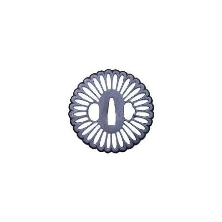 Kikka Sukashi Tsuba