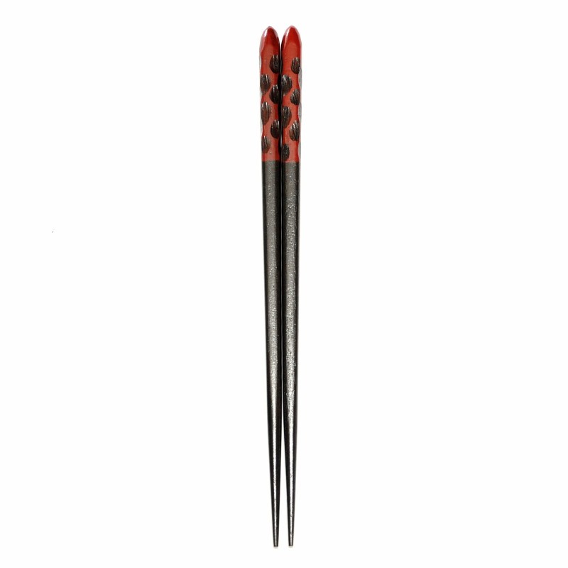Kiso Lacquer Chopsticks - Tenmaru Mizutama - 21cm