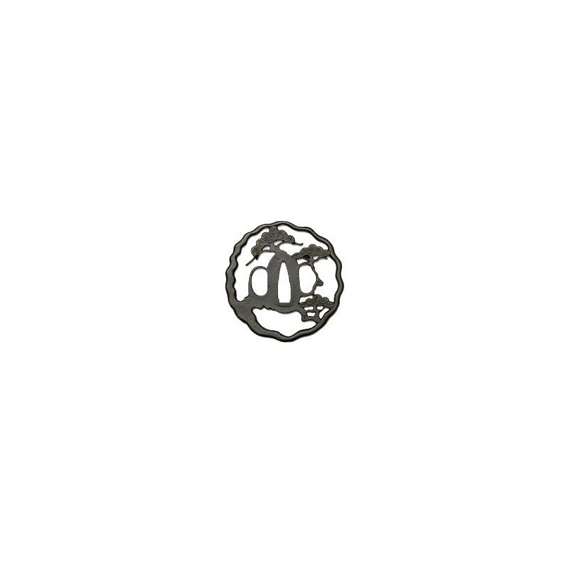 Matsu Tsuba