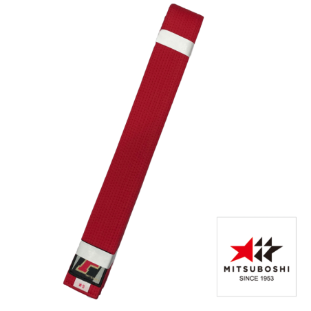 Ceinture rouge Mitsuboshi J140