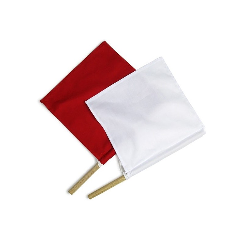 Naginata Shinpanki - Red & White Referee Flags