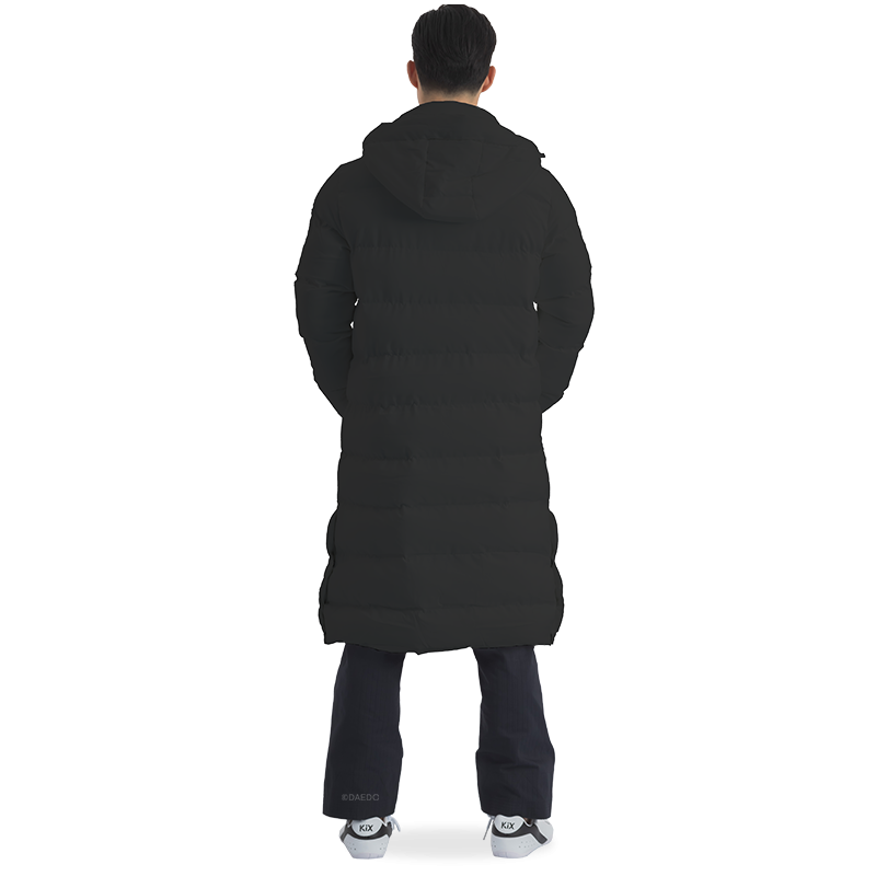 Doudoune longue – 100% Polyester, Tailles XS-XXL | Artsmartiaux.fr