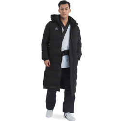 Doudoune longue – 100% Polyester, Tailles XS-XXL | Artsmartiaux.fr