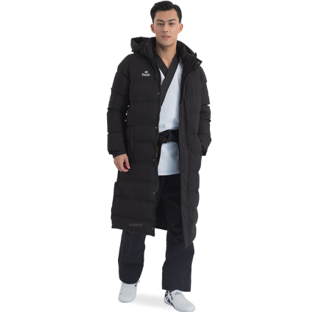 Doudoune longue – 100% Polyester, Tailles XS-XXL | Artsmartiaux.fr