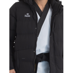 Doudoune longue – 100% Polyester, Tailles XS-XXL | Artsmartiaux.fr