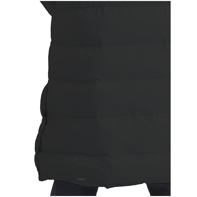 Doudoune longue – 100% Polyester, Tailles XS-XXL | Artsmartiaux.fr