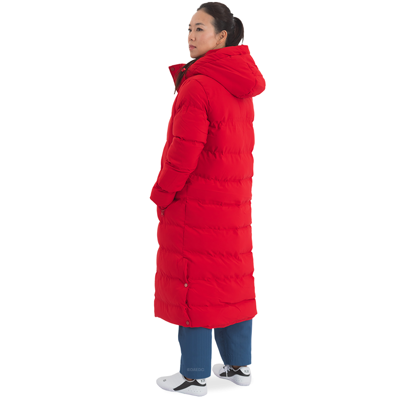 Doudoune longue – 100% Polyester, Tailles XS-XXL | Artsmartiaux.fr