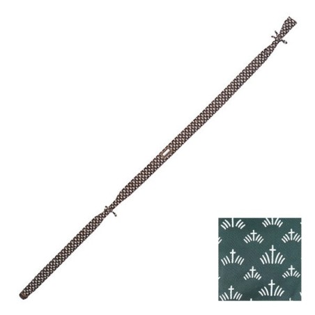 Shobu Pattern Cotton Naginata Bag