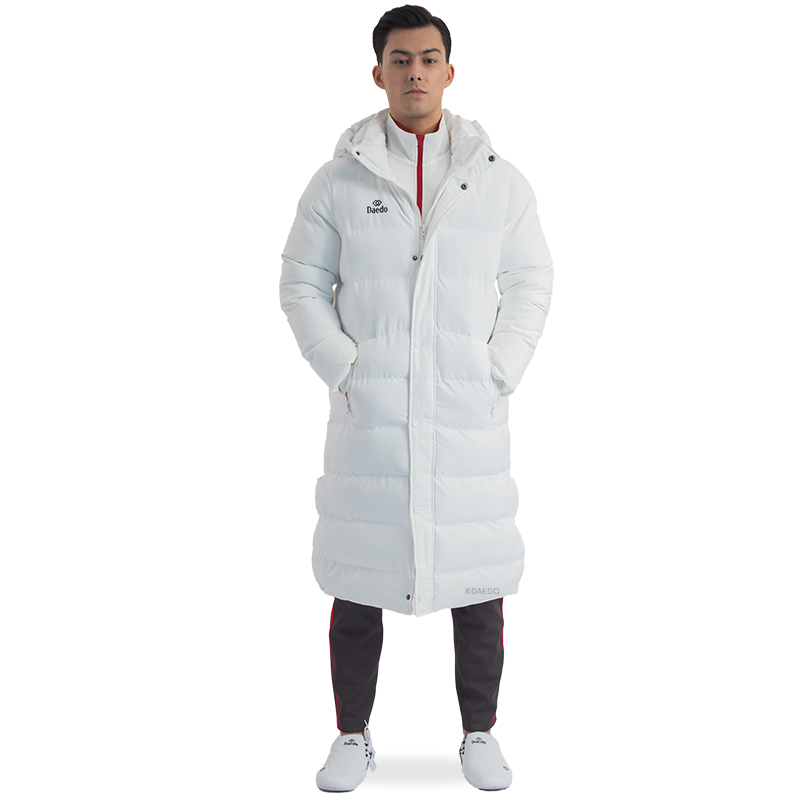 Doudoune longue – 100% Polyester, Tailles XS-XXL | Artsmartiaux.fr