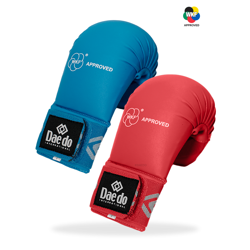 Gants de Karaté WKF Sans pouce – Compétition Officielle | ArtsMartiaux.fr