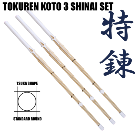 Tokuren Koto Fully Furnished 3 Shinai Set