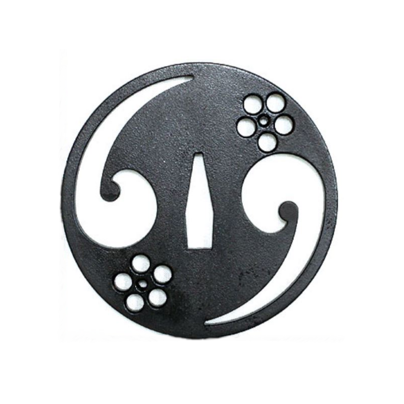 Tomoe Umebachi Tsuba