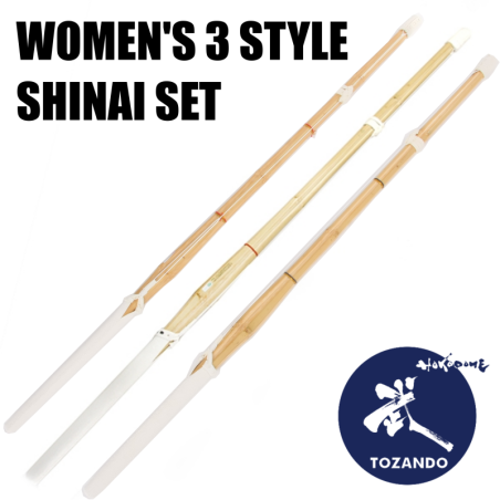 Women's 3 Style Shinai Set - Size 38